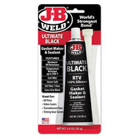 JB Weld Ultimate Black Silicone 85g Gasket Maker & Sealant 32329 