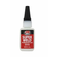 JB WELD 33120 SUPER WELD GLUE 20g PROFESSIONAL GRADE CLEAR SUPER GLUE