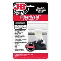 JB WELD 38260 FIBER WELD 2" PIPE REPAIR CAST FIBERGLASS WRAP 5cm x 152cm