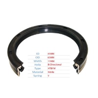 B/W 403480Y Rear Wheel Bearing Oil Seal 41mm x 65mm x 11mm for Nissan GU Patrol