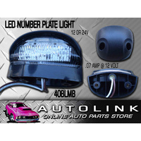 LED AUTOLAMPS LED NUMBER PLATE LIGHT LAMP 12-24 VOLT POLYCARBONATE LENS PRE WIRE