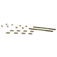 NOLATHANE 42953 UNIVERSAL SWAY BAR LINKS WITH WASHERS & NYLOC NUTS LENGTH 202mm 