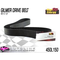 GILMER DRIVE BELT (45" x 1.5") FOR CHEVROLET V8 ( 450L150 )