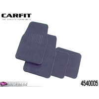 CARFIT DROVER GREY CARPET MATS FRONT & REAR - 4 PIECE SET 4540005