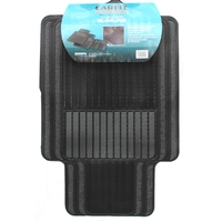Carfit 4555041 Slimline Rubber Mats Black 4 Piece Set - Universal Fitment