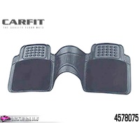 CARFIT MAJESTIC REAR ONE PIECE MAT CARPET / RUBBER UNIVERSAL FIT GREY 4578075 