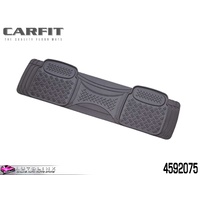 CARFIT SENTRY REAR ONE PIECE FLOOR MAT GREY RUBBER UNIVERSAL FIT 4592075