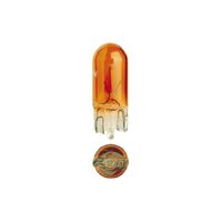 NARVA 47510 WEDGE GLOBES AMBER 12V 5W TYPE W2.1 x 9.5d T-10mm INDICATOR x10 