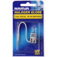 NARVA H3 GLOBE 12 VOLT 55 WATT 48321BL x1 - SPOT DRIVING LIGHT LAMP GLOBE 