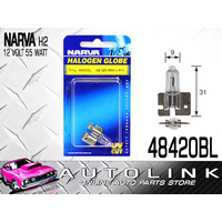 NARVA H2 GLOBE 12 VOLT 55 WATT SPOT LIGHT ( 48420BL ) x1 