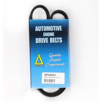 Drive Belt 4PK900A for Suzuki Alto 1.0L 3cyl 2009-On (Alternator Belt)