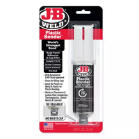 JB Weld 50139 Plastic Bonder Black 15 Min Two Part Urethane Adhesive