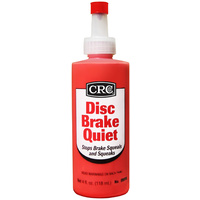 CRC DISC BRAKE QUIET 118ml 05016 STOPS BRAKE SQUEALS AND SQUEAKS SQUEEZE PACK 