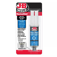 JB Weld 50172 Marine Weld Glue Adhesive Syringe 25ml White