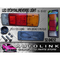 LED REAR COMBINATION LAMP ROUND PLUG FOR NISSAN PATROL TOYOTA LANDCRUISER x1
