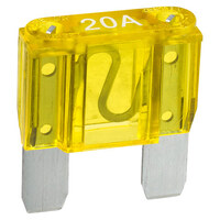 NARVA YELLOW MAXI BLADE FUSE 20 AMP 52920BL x1