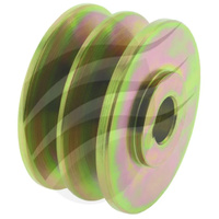 Jaylec 53-918 Alternator Pulley Twin A Section ID 17 x OD 72mm for 13mm Belt