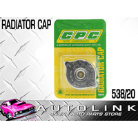 CPC 538-20 RADIATOR CAP FOR HOLDEN COMMODORE VN VP VR VS VT VX VY - V6 538/20 
