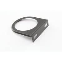 Speco 2" Gauge Mounting Panel Single Hole Black Under Dash Mount 541-01