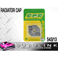 CPC 543-13 RADIATOR CAP RECOVERY STYLE 13 PSI / 90 KPA 543/13 x1 