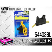 NARVA 54403BL IN LINE STANDARD BLADE FUSE HOLDER 30 AMP RATING