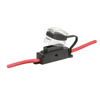 Narva Audio In-Line Maxi Blade Fuse Holder With Transparent Cover - 80 Amp