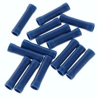 Narva Crimp Solder Terminals Cable Joiner Fully Insulated Blue 4mm Wire Qty 14