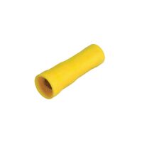 NARVA CRIMP TERMINALS FEMALE BULLET INSULATED YELLOW 5 6mm WIRE 5mm TAB DIA QY 8