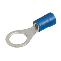 Narva Crimp Terminals Ring Eyelet Insulated Blue 4mm Wire 8.4mm Hole Qty 14