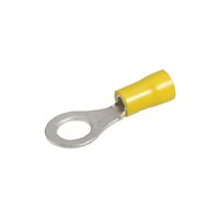 Narva 56090BL Crimp Ring Terminals Eyelet Yellow 5-6mm Wire 8.4mm Hole 10 Pack