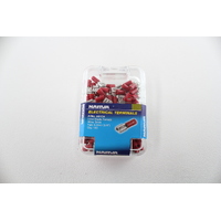 NARVA TERMINALS BLADE FEMALE INSULATED - WIRE 3mm TAB 6.3mm RED PACK OF 100