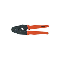 NARVA 56514 RATCHET CRIMPING TOOL LONG HANDLE FOR RED BLUE YELLOW TERMINALS
