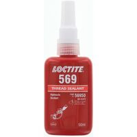 LOCTITE 569 HYDRAULIC SEALANT 50ml BROWN LIQUID SPECIAL GRADE 4 SEALING LOCKING