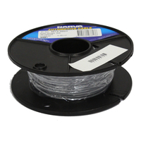 Narva Single Core Cable - Grey 10 Amp 3mm x 30 Metre Roll (5813-30GY)