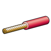 Narva Single Core Cable 6mm 50 Amp Red - 1 Meter Length 5816-30RD x 1