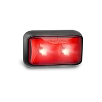 LED Autolamps 58RMB 58 Series Red Rear Marker Brake Lamps 12-24V Box of x10