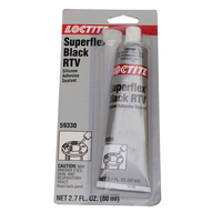 Loctite 59330 Super Flex Black RTV Silicone Gasket 85g Hi Temp Up to 316c