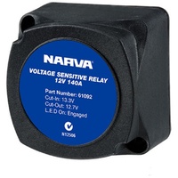 NARVA 61092BL DUAL BATTERY VOLTAGE SENSITIVE RELAY VRS 12V 140A