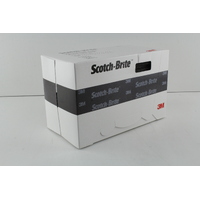 3M SCOTCH BRITE PAD GREY ULTRA FINE 114 x 228mm 64660 BOX OF x25