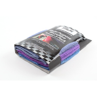MULTI PURPOSE MICROFIBRE TOWEL FOR WAX & POLISHES - SIZE 350mm x 350mm 3 PACK 