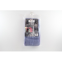 MULTI PURPOSE MICROFIBRE TOWEL FOR WAX & POLISHES - SIZE: 350mm x 350mm 12 PACK