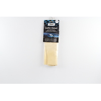 LEATHER CHAMOIS - ABSORBS 6 TIMES ITS WEIGHT IN WATER SIZE: 1.25sq FEET