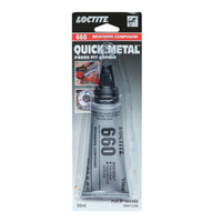Loctite 66040A 660 50ml Retaining Compound Quick Metal Press Fit Gap Repair 