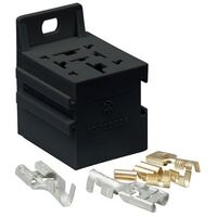 NARVA RELAY BASE CONNECTOR FOR 4 & 5 FLAT PINS 68082BL x1