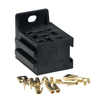 Narva 68084BL Relay Base Connector for 4 or 5 Pin Relays Inc Connectors x 10