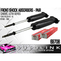 GABRIEL FRONT SHOCK ABSORBERS FOR FORD FALCON XK XL XM XP XR XT XW XY 1960-71 x2