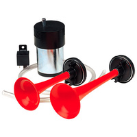 NARVA 72530 TWIN AIR HORN KIT 12V HIGH & LOW 117dB