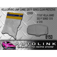 HELLA 8153 DRIVING LAMP CLEAR PROTECTIVE COVER FOR 1318 JUMBO 320 FF SERIES x2