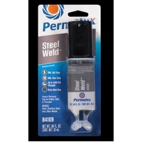 Permatex 84109 Steel Weld 2 Part Epoxy Adhesive Steel Reinforced 25ml