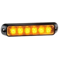 Narva 85203A Low Profile High Powered LED Warning Light Amber - 3 x 1 Watt LEDs